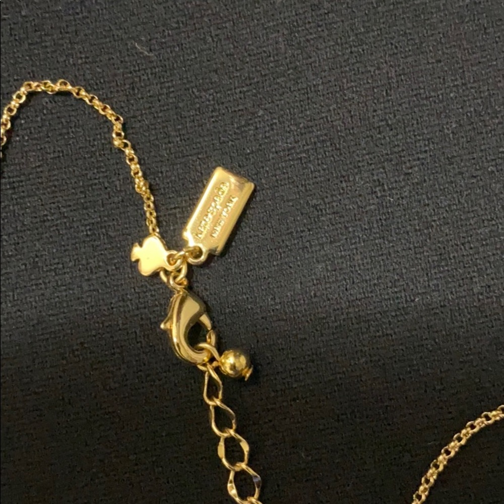 Kate spade necklace gold new - Picture 3 of 5